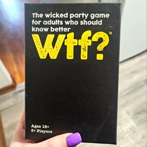 WTF? Party Game Fast Ages 18+ Party Game For Adults